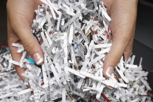 Shredded paper