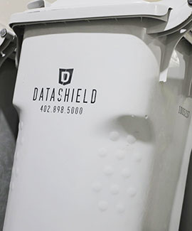 DataShield shred bin