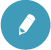 blue pencil icon