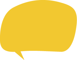 yellow speech bubble